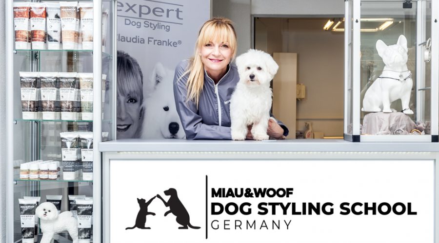 Claudia Franke eröffnet Schule für Hundefriseure in Düsseldorf